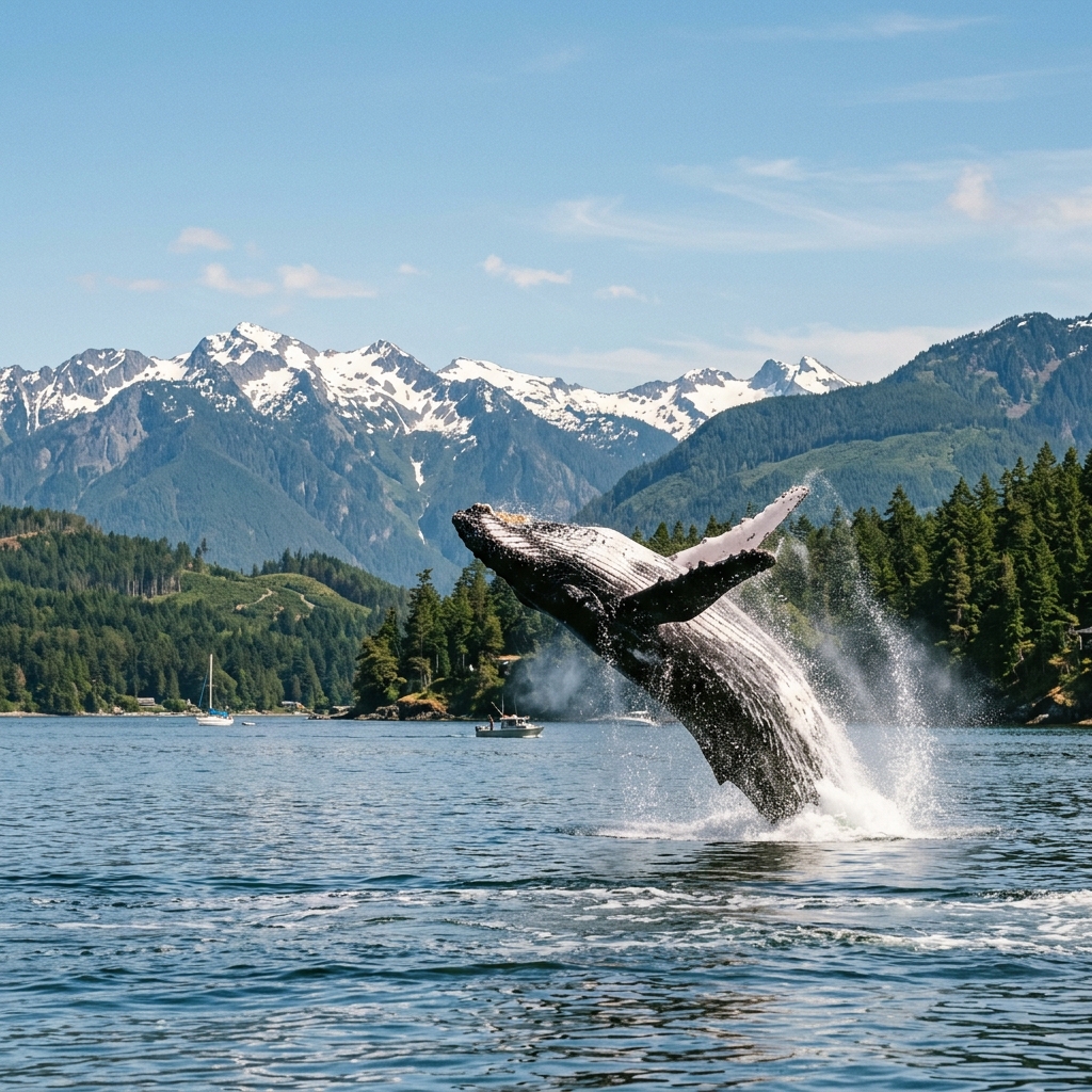 Whale Breaching